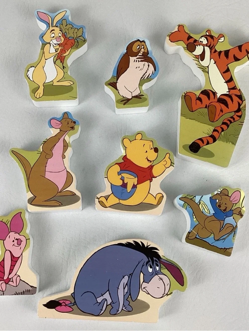 Melissa & Doug Disney Winnie the Pooh wooden chunky puzzle #7183 EXCELLENT!